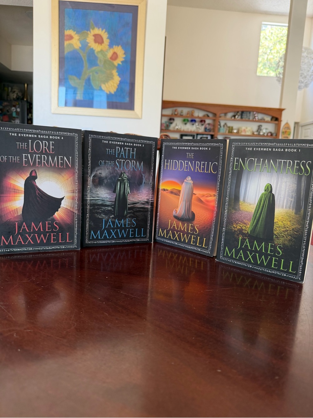 James Maxwell Evermen Saga 4-Book Set - Multicolor Covers